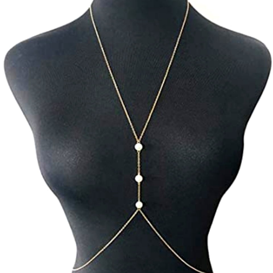 PearlGold Body Chain